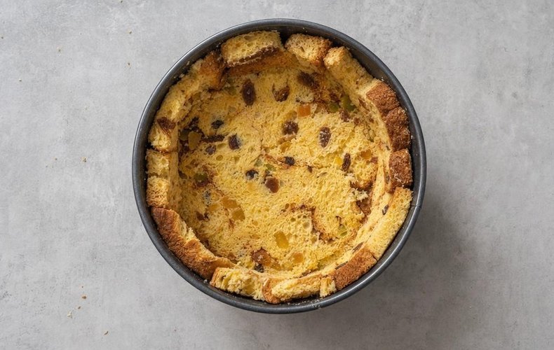 Torta di Panettone, Da Fare con gli Avanzi: passo 3