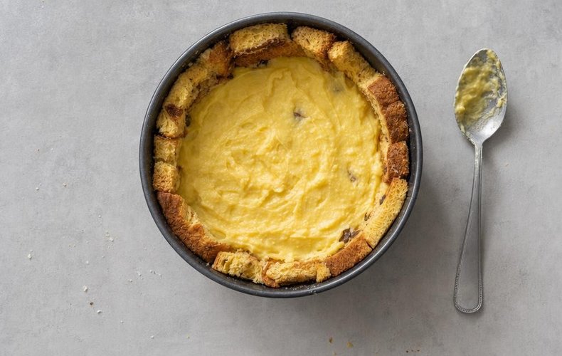 Torta di Panettone, Da Fare con gli Avanzi: passo 4