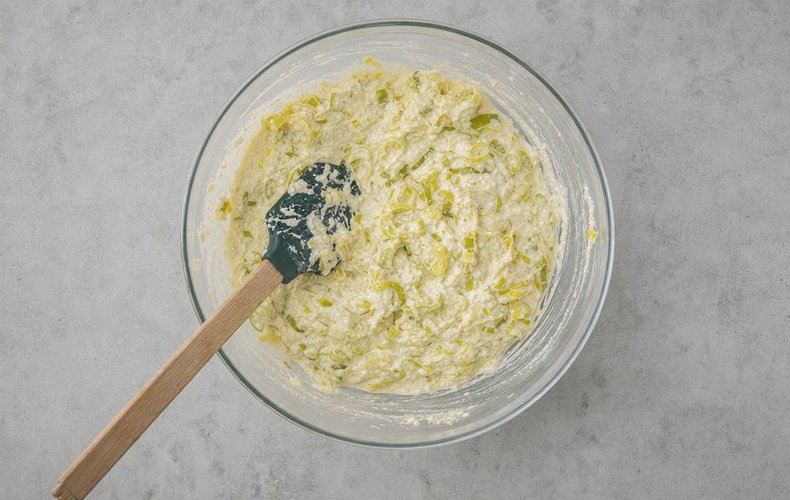 Torta Salata ai Porri: passo 3