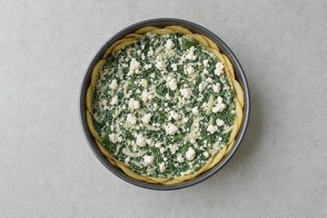 Torta Salata con Spinaci e Ricotta in Crosta di Patate: passo 5