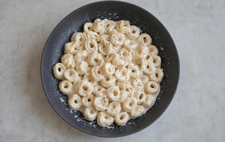 Tortellini alla Crema di Parmigiano: passo 4