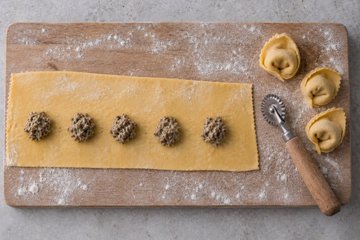 Tortelloni ai Funghi: passo 3