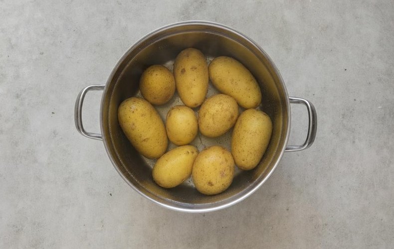 Tortino di Patate e Funghi: passo 1