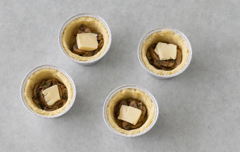 Tortino di Patate e Funghi: passo 6