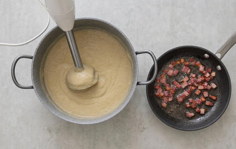 Vellutata di Castagne: passo 3