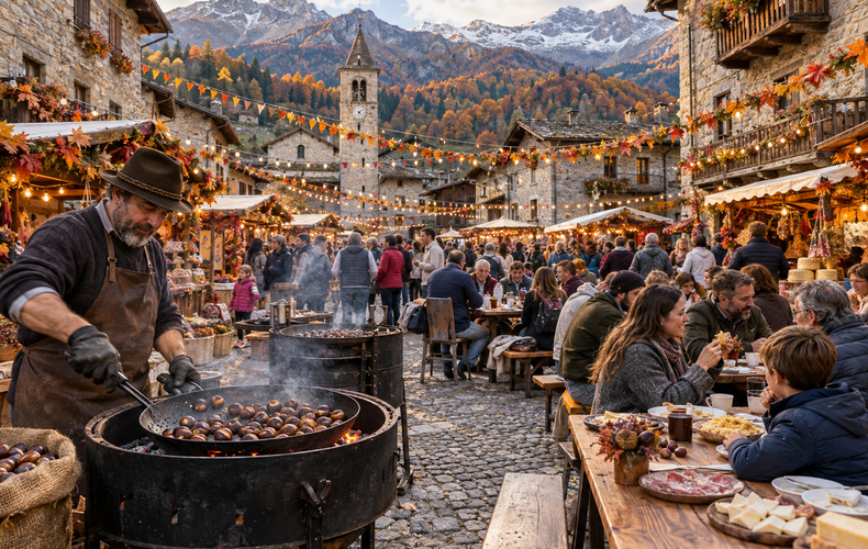Sagra della Castagna, le più belle da visitare in Italia nel weekend del 17 e 18 ottobre 2026