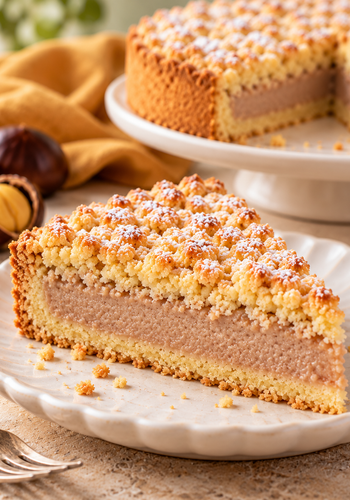 Ricetta Sbriciolata con Ricotta e Castagne