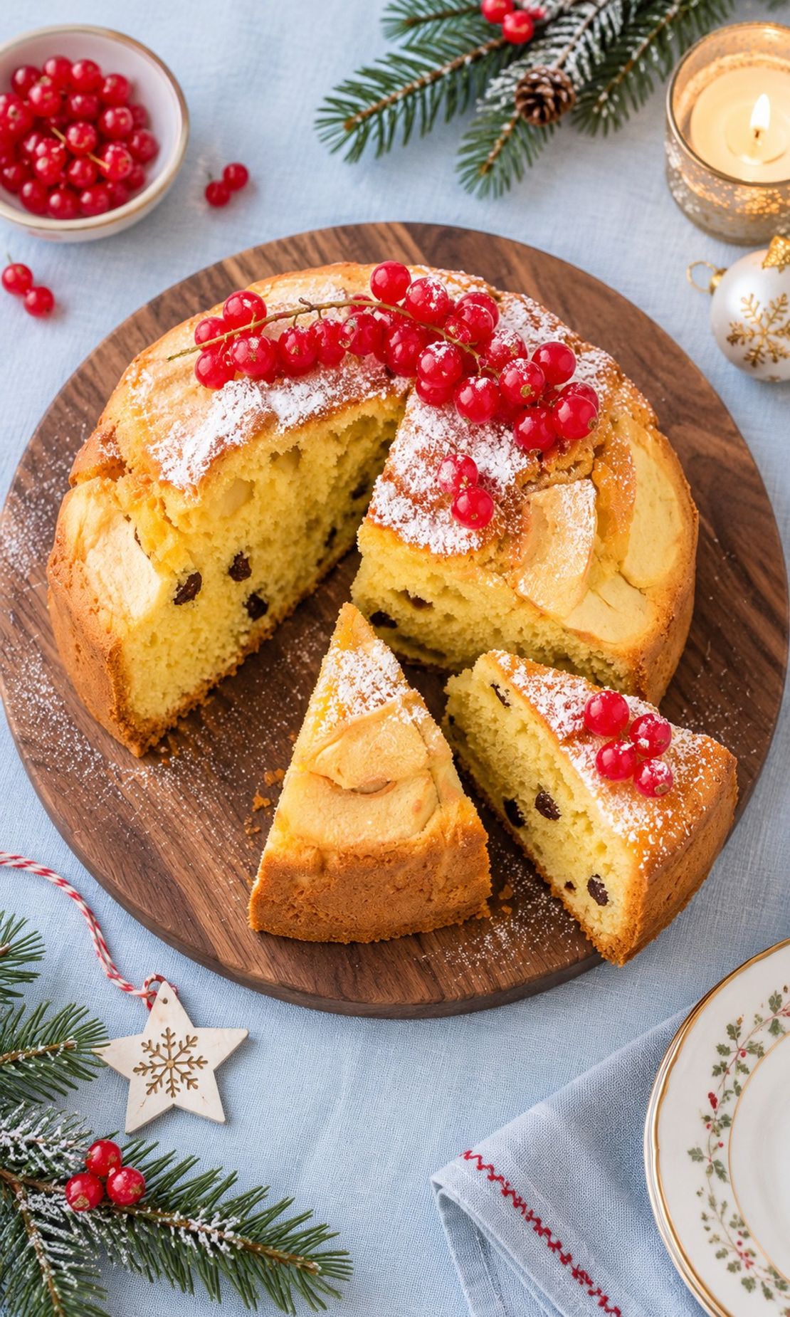 Torta Panettone Con Le Mele