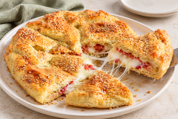 Torta Salata con Speck e Scamorza