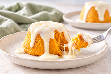 Tortini di Zucca con Fonduta di Taleggio