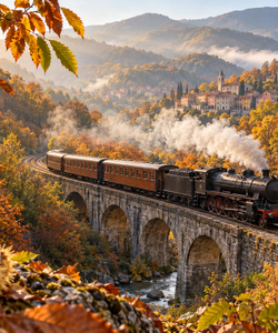 Arriva il treno delle castagne: il convoglio storico per la Sagra della Castagna