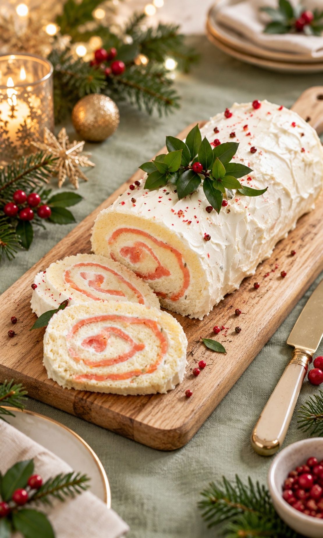 Tronchetto di Natale Salato